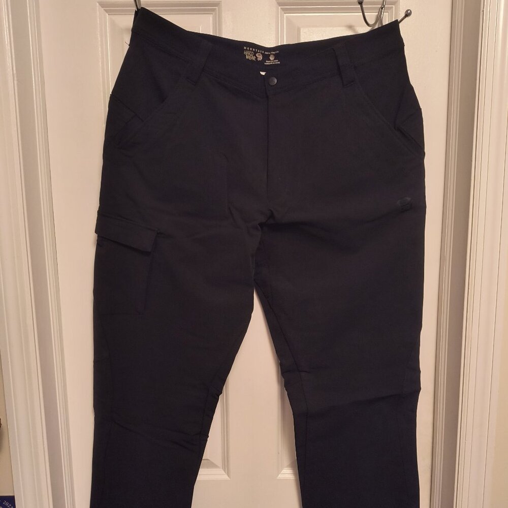 Mountain Hardwear Winter Wander Softshell Pant - Men Hiking Black Size X…